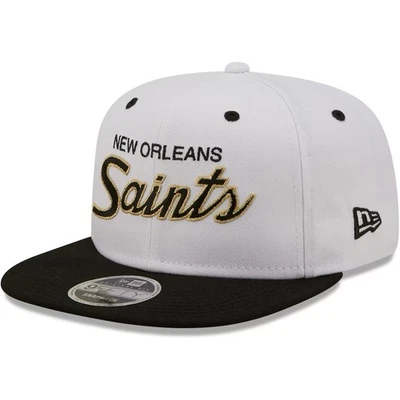 Gorra ajustable New Era New Orleans Saints Throwback Script 9FIFTY Snapback Foto 1 de 4