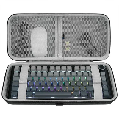 84-Key Gaming Keyboard Case for Keychron K2 Logitech POP Keys Aula F75 - Image 1 of 4