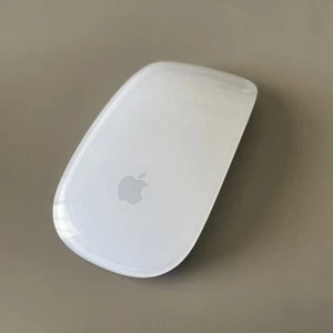 Apple Mouse Model#A1296 3vdc Wireless Tactile/Multi-Touch Mouse - White - TESTED - Photo 1/6