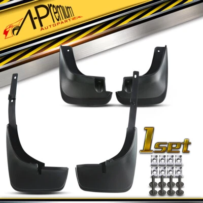 A-Premium 4x protectores contra salpicaduras guardabarros delanteros y traseros para Toyota Corolla 1998-2002 Foto 1 de 4