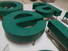Lettere varie a illuminazione NEON insegne vintage (disponib. r/s/t/e/i/a)