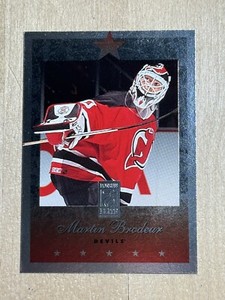 1995-96 New Jersey Devils Martin Brodeur Donruss Elite Card #43