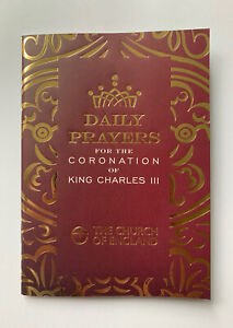 Official King Charles III Coronation Daily Prayers Booklet 06/05/2023