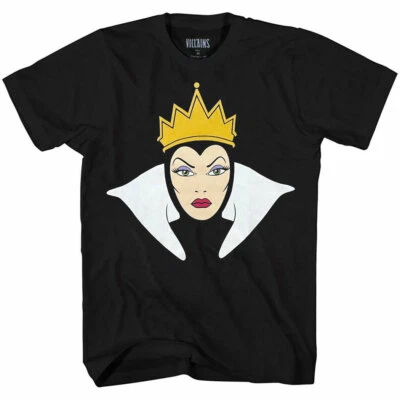 Camiseta Disney Villains Evil Queen Face Foto 1 de 2