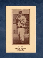 Cy BARGER, Brooklyn Superbas~Dodgers | Series 3 ~ 1972 Classic Cards, Flint, MI