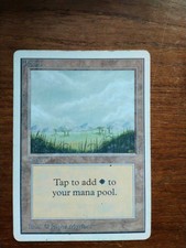MTG Plains Unlimited Regular Land