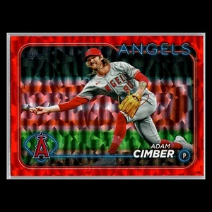 2024 Topps Update Series / #US282 Adam Cimber Orange Crackle Foilboard /299 - Bild 1 von 2