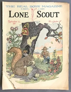 Lone Scout Magazine Vol. IX, No. 47 September 11, 1920 - Imagen 1 de 5