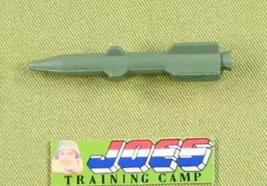1985 GI/G.I. Joe Ammo Dump Unit accessory ROCKET original vehicle part JTC 750H - Picture 1 of 1