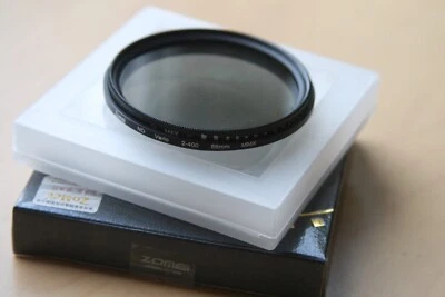 58MM FADER ND PRO FILTER FOR CANON NIKON SONY CAMERA NEW - Image 1 of 2