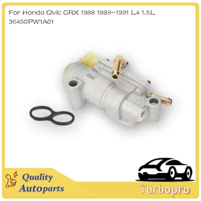 Idle Air Control Valve 36450PW5A01 For Honda Civic CRX 1988 1989-1991 L4 1.5L  - Image 1 of 3