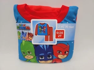 New PJMASKS PJ Masks 2 piece Flannel Baby Pajamas Set Size 2T NWT - Picture 1 of 6