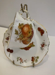Antique Hammersley Bone China Cup & Saucer Set With Stand, 4586 # 12 - Picture 1 of 11