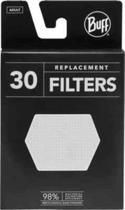 BUFF MARKE ERSATZFILTER FÜR GESICHTSMASKEN FÜR ERWACHSENE - 30er Pack - Bild 1 von 5