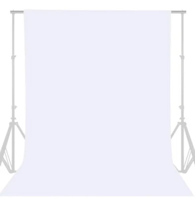 White Background Backdrop Size 8FT X 10FT (Backdrop Only) - Image 1 of 4