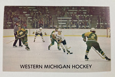 VTG Western Michigan Broncos College Hockey Pocket Schedule 1975-76 NCAA