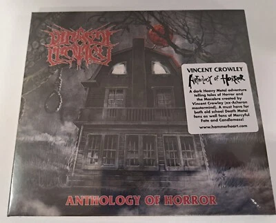 Vincent Crowley Anthology Of Horror New CD Digipak Black Death Doom Metal Foto 1 de 2