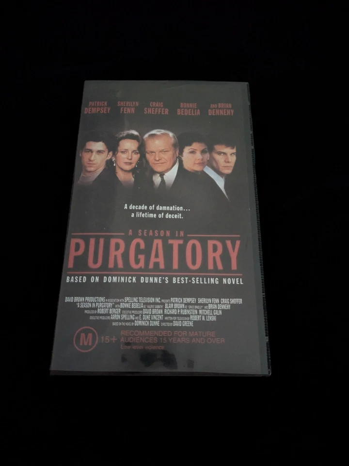 A Season in Purgatory on VHS Patrick Dempsey/Brian Dennehy 1996 2 Tape Set - image 1 of 1