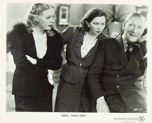 Singen, Baby singen Alice Faye Gregory Ratoff 8x10 Film Still - Bild 1 von 1