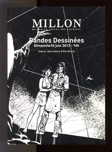 MILLON Catalogue Vente aux Enchères Originaux de BD Couv. ROSINSKI 6/2013 TBE - Bild 1 von 3