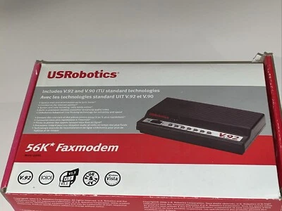NOS US Robotics 56K Modem Faxmodem 5686G USR5686G 56 Kbps Modem  No Wire - Image 1 of 4