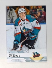 2018-19 18-19 UD Upper Deck CHL Base #196 Kaeden Korczak