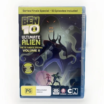 BEN 10 Ultimate Alien The Ultimate Ending Volume 8 DVD 20 Episodes Region 4 - Image 1 of 4