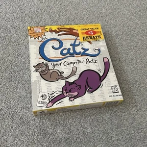 Catz Your Virtual Pet Sealed Pc & Mac Big Box Game - Picture 1 of 6