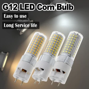 15W 20W 25W G12 Led Corn Light Bulbs Cool White 220V Warm White 110V Bulb Lights - Picture 1 of 12