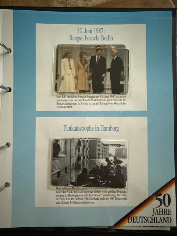O 068 & O 069 07/93 50 Jahre Deutschland Voll - Bild 1 von 1