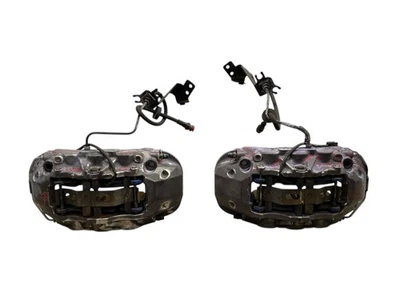 2017 ALFA ROMEO GIULIA FRONT RIGHT & LEFT 6 PISTON BREMBO BRAKE CALIPER SET - Image 1 of 4