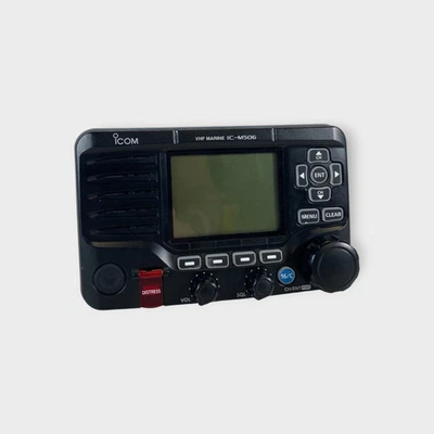 Transceptor Icom IC-M506 Marine VHF DSC con opción de micrófono remoto - USADO - Probado Foto 1 de 4