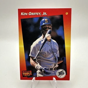 Ken Griffey Jr. 1992 Donruss Triple Play #152 HOF Seattle Mariners - Foto 1 di 4