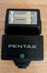 Pentax AF280T Flash SLR Camera Accessory Shoe Mount Tested Working Great Cond - Picture 1 of 5