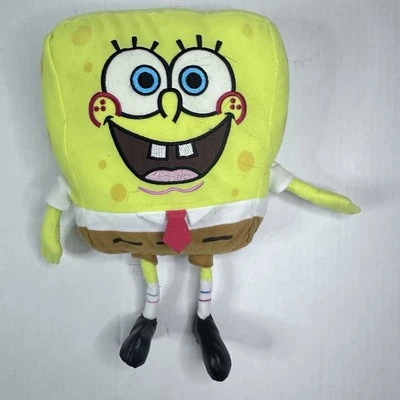 Nickelodeon Bendable arms and legs SpongeBob SquarePants 8" Stuffed Plush Nanco - Image 1 of 4