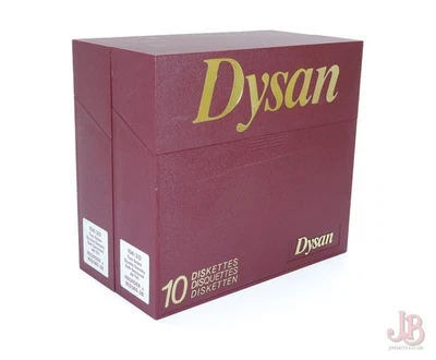 2 x Vintage Dysan 5.25 inch Floppy Disk Disc Library Box Case Sorter Storage - Image 1 of 4