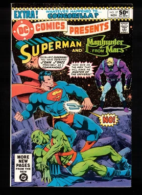 DC Comics Presents #27   1st Mongul!  VF  Superman vs Martian Manhunter  1980 - Image 1 of 4
