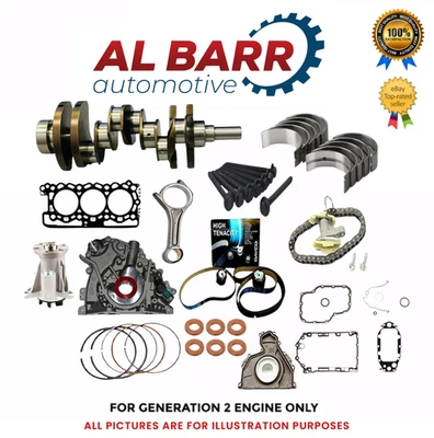 LAND ROVER RANGE ROVER 3.0 306DT ENGINE NITRATE CRANKSHAFT + ENGINE REBUILD KIT - Image 1 of 4