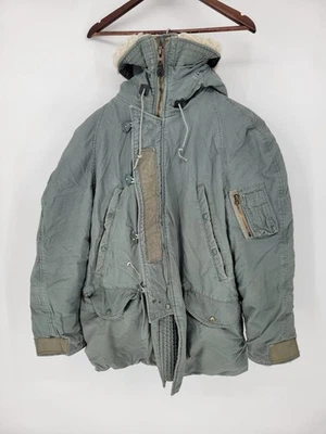 1960’s USAF N3B Snorkel Parka Sz M Scovill Zip Wool Lined Extreme Cold Military - Image 1 of 4