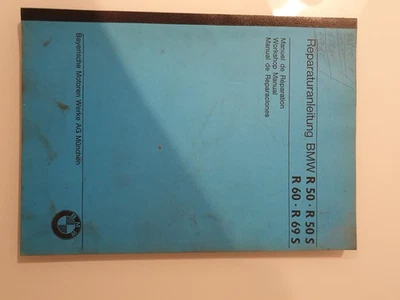 Reparaturanleitung / Repair Manual BMW R50 / R50S / R60 / R69S Ausgabe 06/1963 - Bild 1 von 2