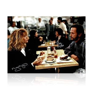 Billy Crystal And Meg Ryan Signed When Harry Met Sally Photo: Restaurant - Picture 1 of 1