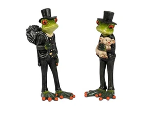 Formano Frosch Schornsteinfeger Figur Glücksbringer Geschenk (#385 S) - Bild 1 von 1