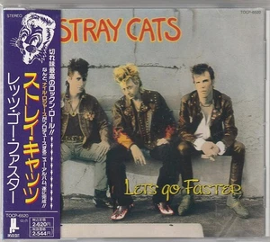 Stray Cats – Let's Go Faster Japan CD w/obi TOCP-6520 - Picture 1 of 2