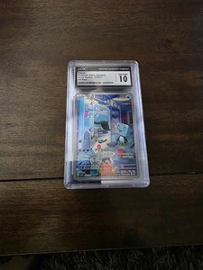 CGC 10 Eiscue 074/071 AR Art Rare Snow Hazard sv2P Pokemon Card - Picture 1 of 1