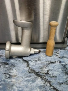 Molinillo de carne de metal batidora vintage Kitchenaid Hobart - Imagen 1 de 9
