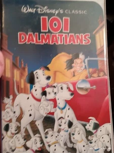 Walt Disney Classics 101 Dalmatians Black Diamond VHS - Picture 1 of 4
