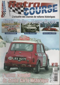 RETRO RACE 18 RALLYE MONTE CARLO HISTORISCHE TOUR DE CORSE SPANIEN PEUGEOT 1891 - Bild 1 von 1
