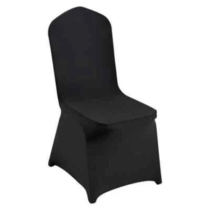 50 PCS Stretch Spandex Folding Chair Covers Universal Fitted Chair Cover Removab - Picture 1 of 8