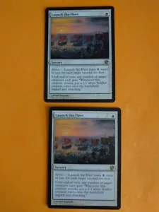 Launch the Fleet x2 rare sorcery JOURNEY INTO NYX . Magic The Gathering Card. - Picture 1 of 9