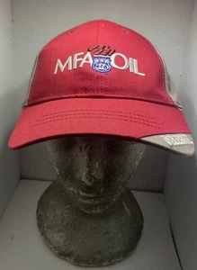 Gorra de delegado MFA bordada al aceite ajustable gris granate - Imagen 1 de 10